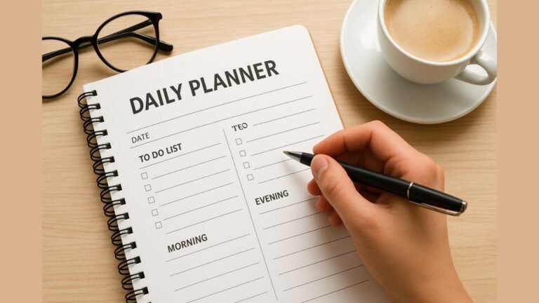 How to Use a Daily Planner to Achieve Your Goals Like a Pro