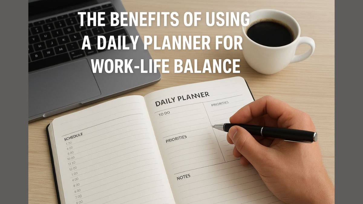 The Benefits of Using a Daily Planner for Work-Life Balance