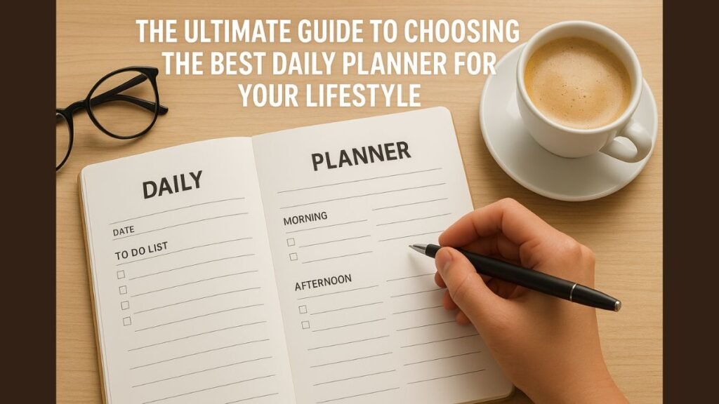 The Ultimate Guide to Choosing the Best Daily Planner for Your Lifestyle