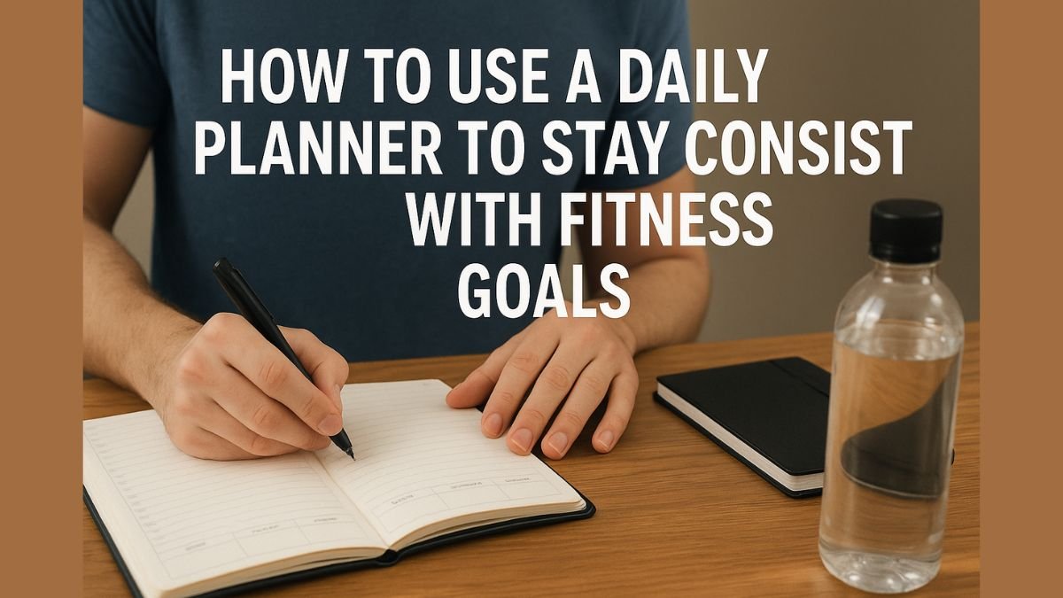 How to Use a Daily Planner to Stay Consistent with Fitness Goals