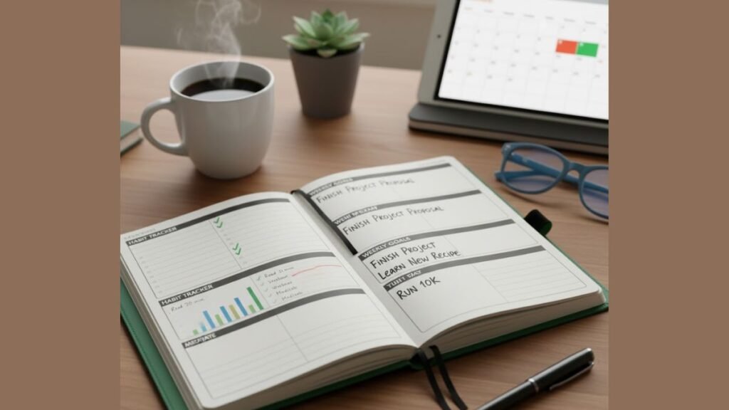 How to Use a Daily Planner to Track Habits and Crush Your Goals