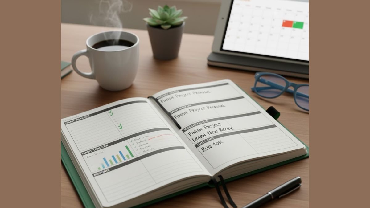 How to Use a Daily Planner to Track Habits and Crush Your Goals
