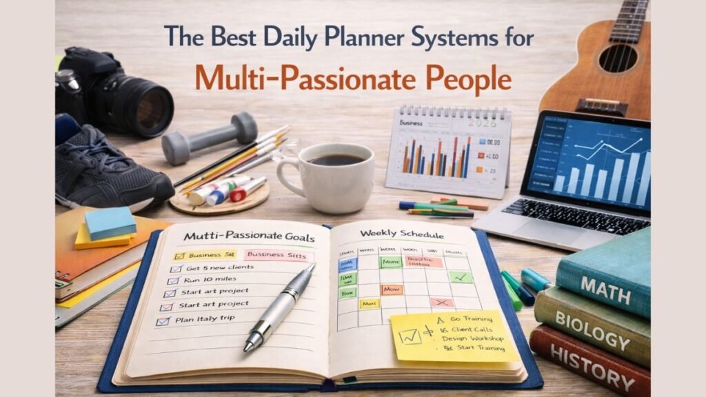 The Best Daily Planner Systems for Multi-Passionate People