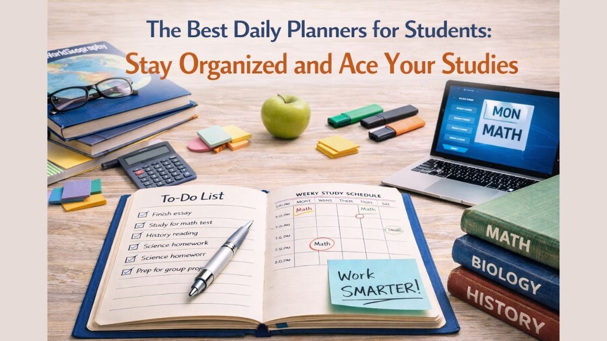 The Best Daily Planners for Students Stay Organized and Ace Your Studies