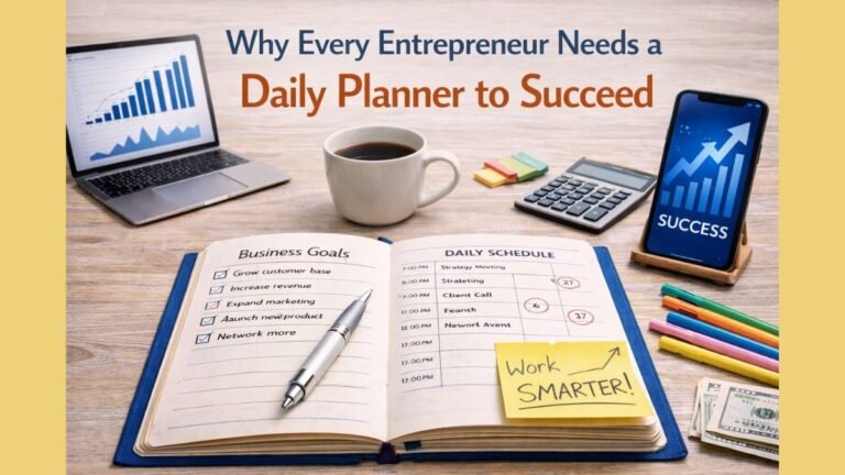 Why Every Entrepreneur Needs a Daily Planner to Succeed
