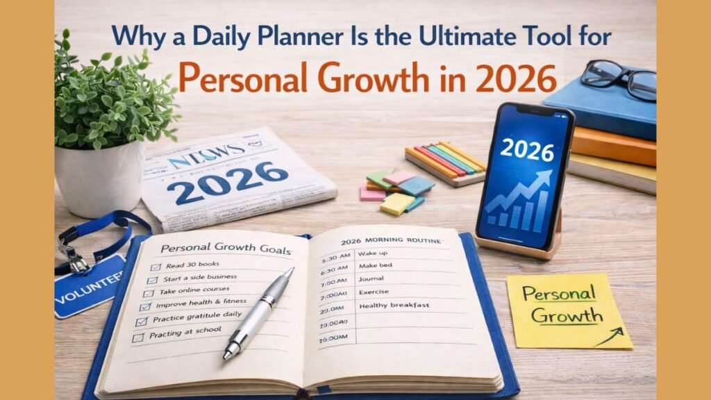 Why a Daily Planner Is the Ultimate Tool for Personal Growth in 2026