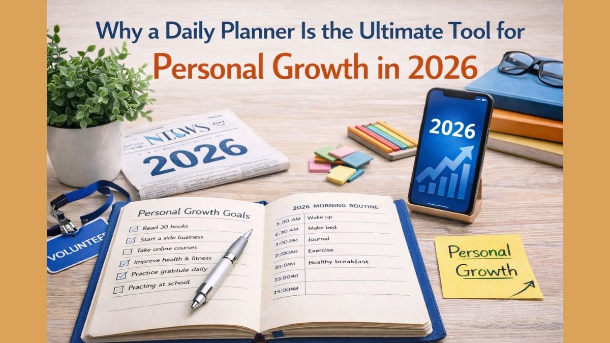Why a Daily Planner Is the Ultimate Tool for Personal Growth in 2026