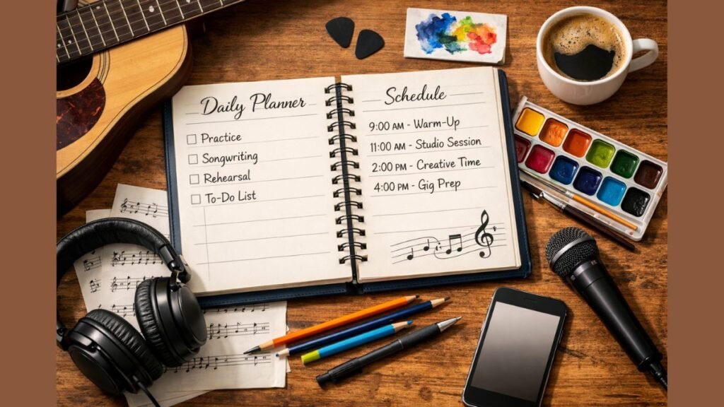 Daily Planner Ideas for Musicians and Artists