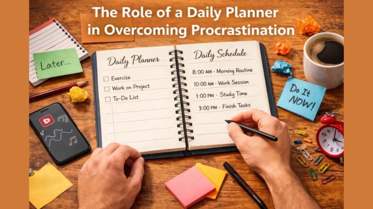 The Role of a Daily Planner in Overcoming Procrastination